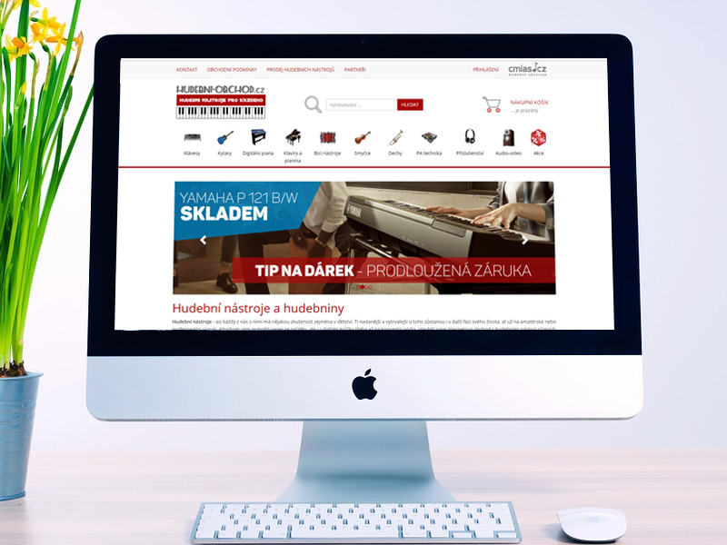 Hudebni-obchod.cz Eshop s hudebními nástroji
